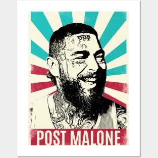 Vintage Retro Malone Tato Posters and Art